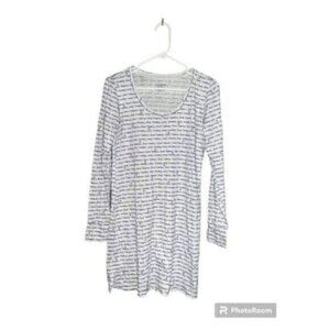 Victorias Secret Graphic Script Nightshirt